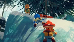 Navigating a Steep Ice Wall with Ice Axes