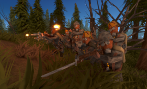 Tactical Trench Defense Under Artillery Fire